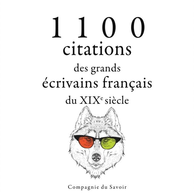 Rochefoucauld, Lamartine, Goncourt, Chateaubriand, Stendhal, Flaubert, Musset, Balzac, Dumas, Hugo, Maupassant - 1100 citations des grands écrivains français du XIXe siècle, Ljudbok