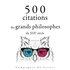 500 citations des grands philosophes du XIXe siecle