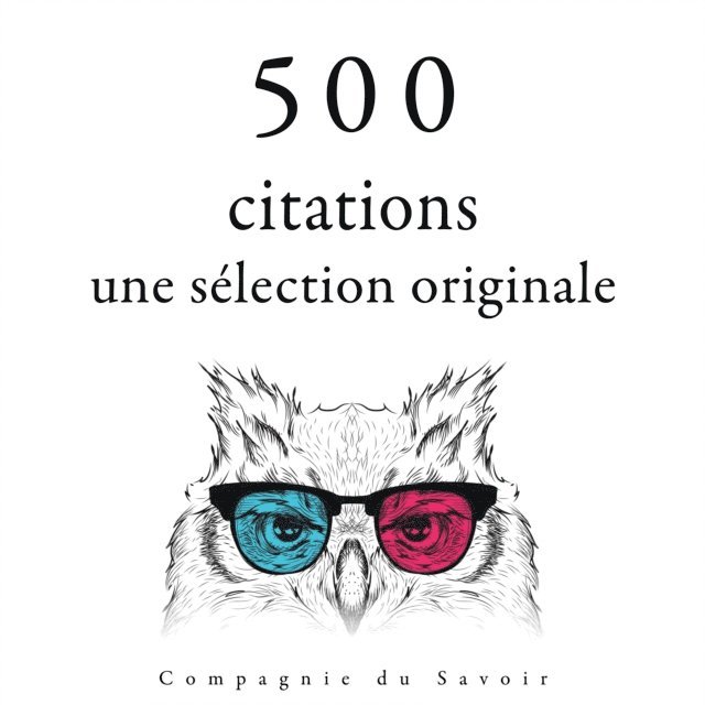 Vinci, Jung, Aurelius, Einstein, Frank - 500 citations : une sélection originale, Ljudbok