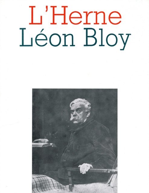 Pierre Glaudes, Michel Arveiller - Cahier de L'Herne n° 55 : Léon Bloy, E-bok