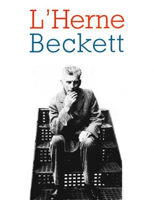 Raymond Federman, Tom Bishop - Cahier de L'Herne n° 31 : Beckett, E-bok