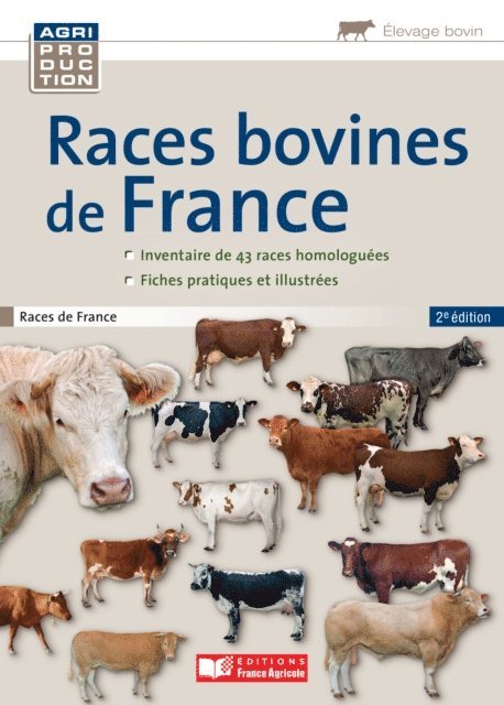 Stephane Patin - Races bovines de France, E-bok