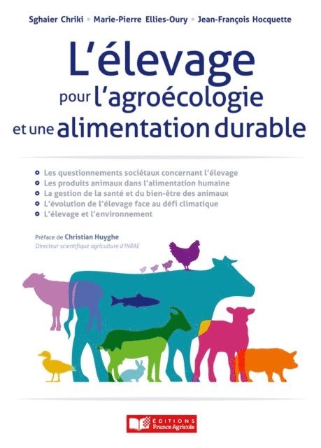 Marie-Pierre Ellies-Oury, Sgahier Chriki, Jean-Francois Hocquette - L'élevage pour l'agroécologie et une alimentation durable, E-bok