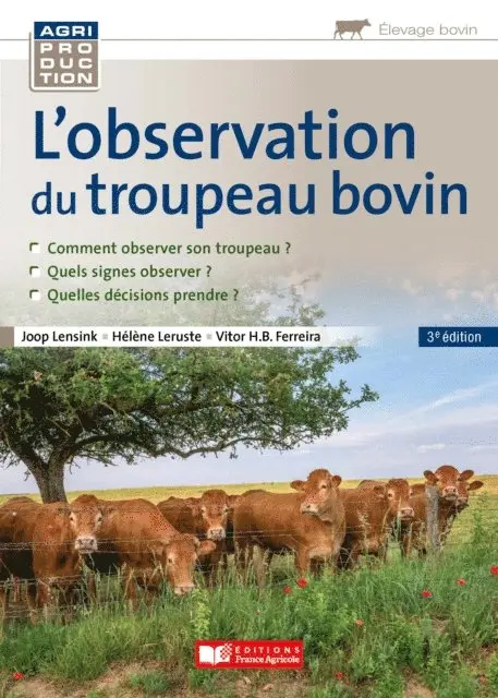 H.B Vitor Ferreira, Helene Leruste, Joop Lensink - Observation du troupeau bovin 3e édition, E-bok. Tillgänglighet: Lägg i varukorg