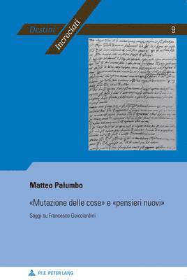 Matteo Palumbo, Groupe Des Italianisants Des - "Mutazione Delle Cose" e "Pensieri Nuovi", Häftad