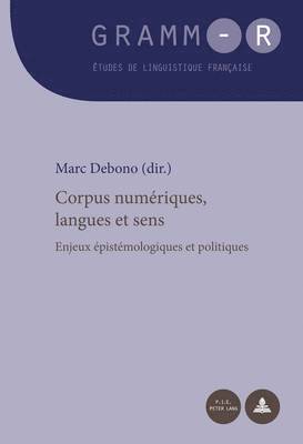 Dan Van Raemdonck, Marc Debono - Corpus Numériques, Langues Et Sens, Häftad