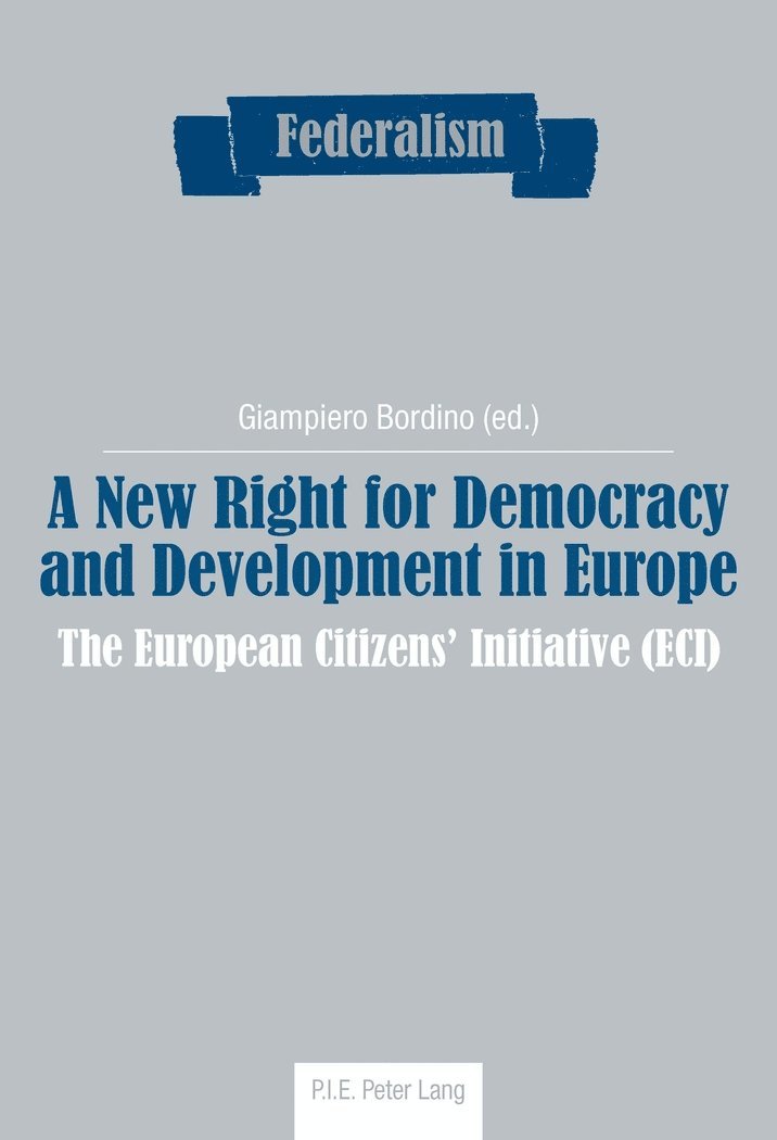 Giampiero Bordino - New Right for Democracy and Development in Europe, Häftad