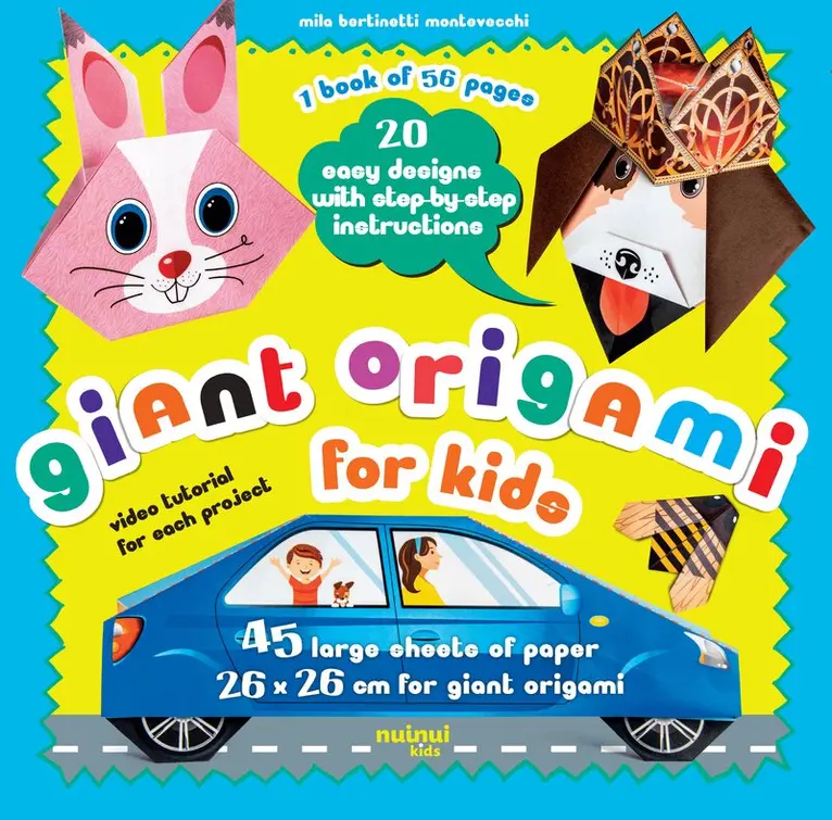 Mila Bertinetti Montevecchi - Giant Origami for Kids. Tillgänglighet: Tillfälligt slut