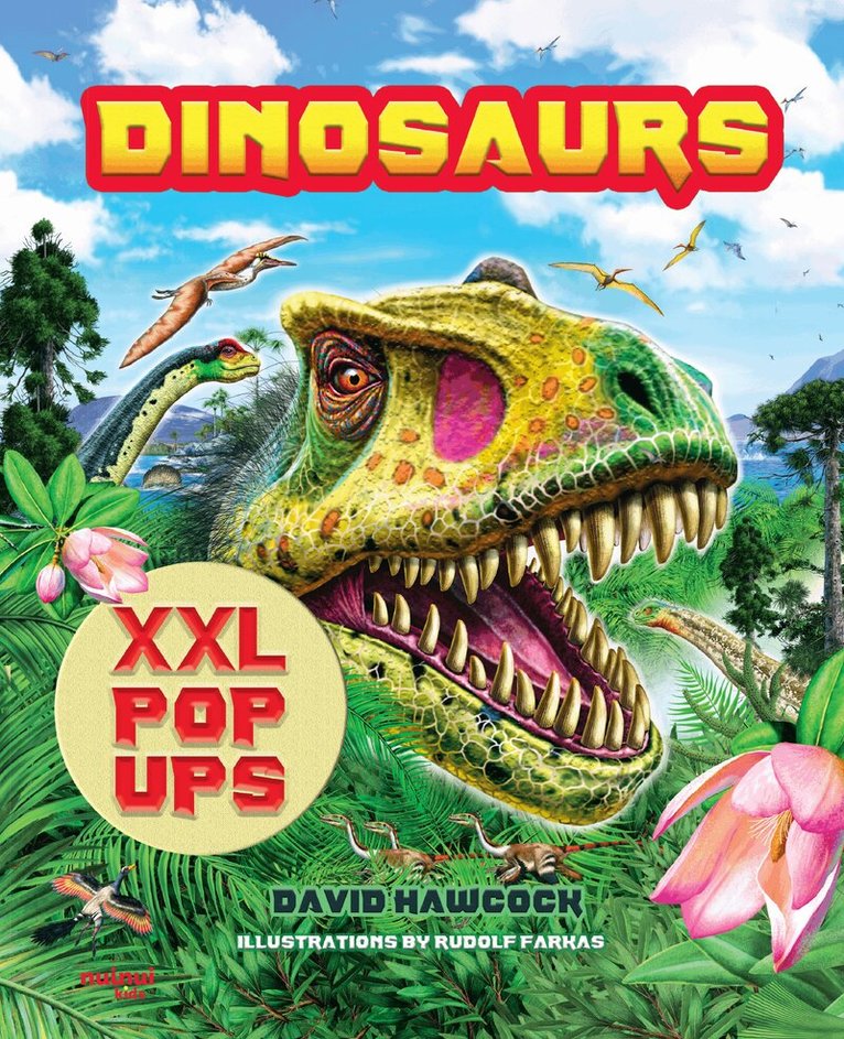 David Hawcock - Dinosaurs XXL pop-ups, Inbunden
