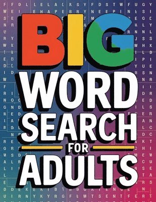 Laura Bidden - Big Word Search for Adults, Häftad. Tillgänglighet: Lägg i varukorg