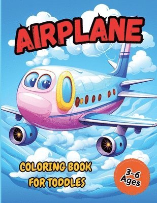 Tobba - Airplane Coloring Book For Toddler, Häftad