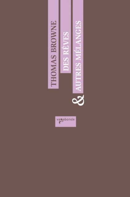 Thomas Browne - Des Rêves & autres mélanges, E-bok