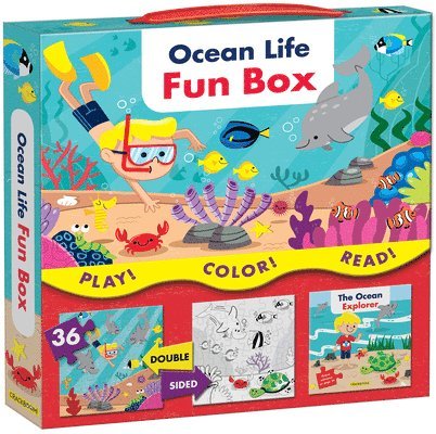 Nathalie Vallières - Ocean Life Fun Box, Häftad