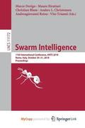 Swarm Intelligence : 11th International Conference, ANTS 2018, Rome, Italy, October 29-31, 2018, Proceedings