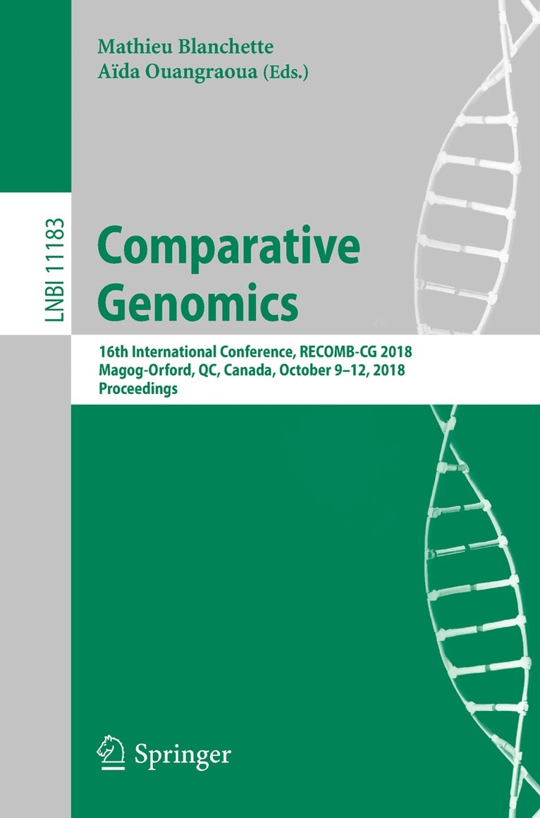 Mathieu Blanchette, Aïda Ouangraoua - Comparative Genomics, Häftad