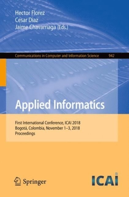 Jaime Chavarriaga, Cesar Diaz, Hector Florez - Applied Informatics, E-bok