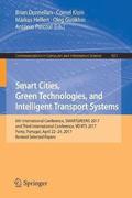 Smart Cities, Green Technologies, and Intelligent Transport Systems