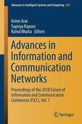 Advances in Information and Communication Networks