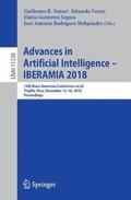 Advances in Artificial Intelligence - IBERAMIA 2018