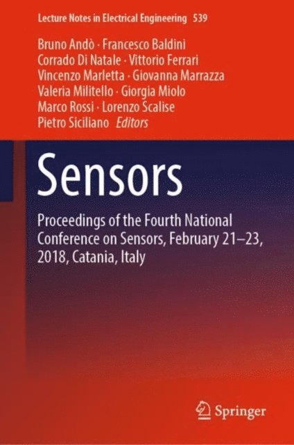 Pietro Siciliano, Lorenzo Scalise, Marco Rossi, Giorgia Miolo, Valeria Militello, Giovanna Marrazza, Vincenzo Marletta, Vittorio Ferrari, Corrado Di Natale, Francesco Baldini, Bruno Ando - Sensors, E-bok