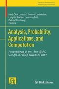 Analysis, Probability, Applications, and Computation