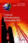 Critical Infrastructure Protection XII