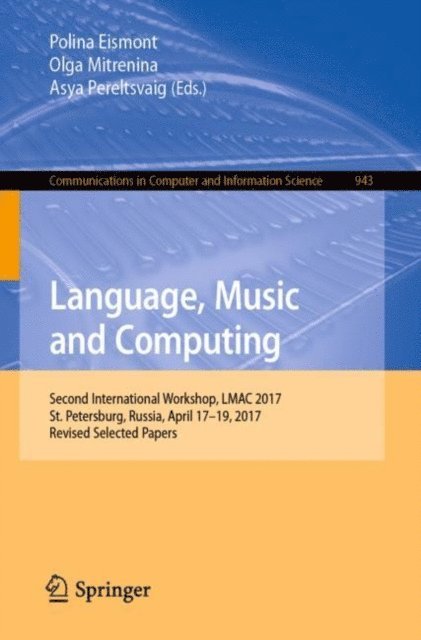 Asya Pereltsvaig, Olga Mitrenina, Polina Eismont - Language, Music and Computing, E-bok