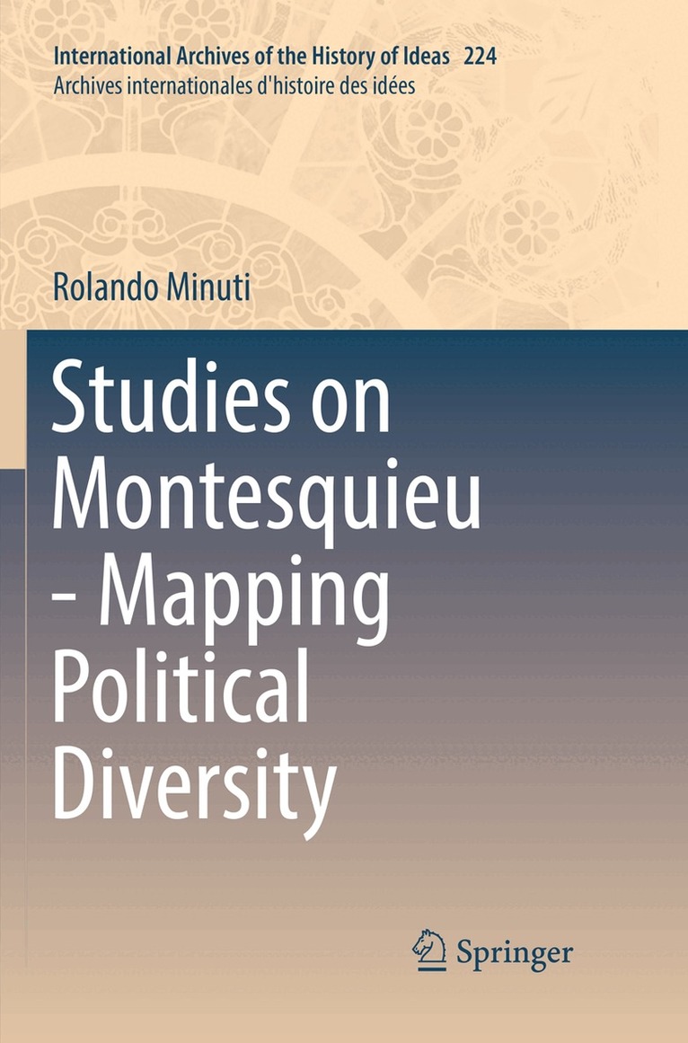 Rolando Minuti - Studies on Montesquieu - Mapping Political Diversity, Häftad. Tillgänglighet: Lägg i varukorg
