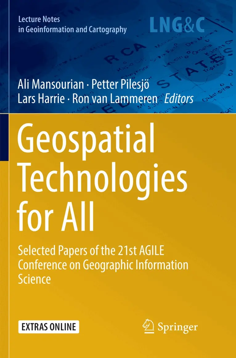Ali Mansourian, Petter Pilesjö, Lars Harrie, Ron van Lammeren - Geospatial Technologies for All, Häftad. Tillgänglighet: Lägg i varukorg