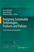 Designing Sustainable Technologies, Products and Policies