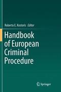 Handbook of European Criminal Procedure