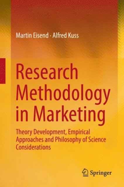 Alfred Kuss, Martin Eisend - Research Methodology in Marketing, E-bok