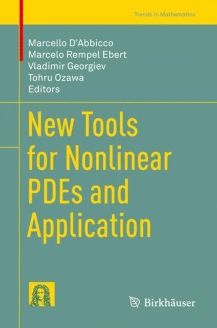 Tohru Ozawa, Vladimir Georgiev, Marcelo Rempel Ebert, Marcello D'Abbicco - New Tools for Nonlinear PDEs and Application, E-bok