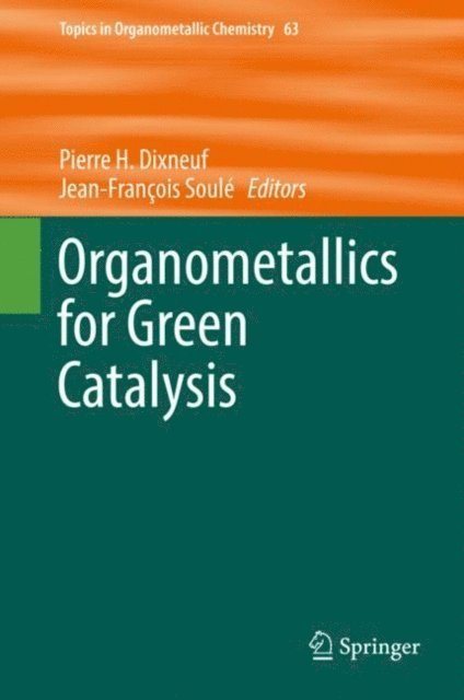 Jean-Francois Soule, Pierre H. Dixneuf - Organometallics for Green Catalysis, E-bok