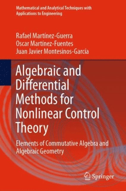 Juan Javier Montesinos-Garcia, Oscar Martinez-Fuentes, Rafael Martinez-Guerra - Algebraic and Differential Methods for Nonlinear Control Theory, E-bok