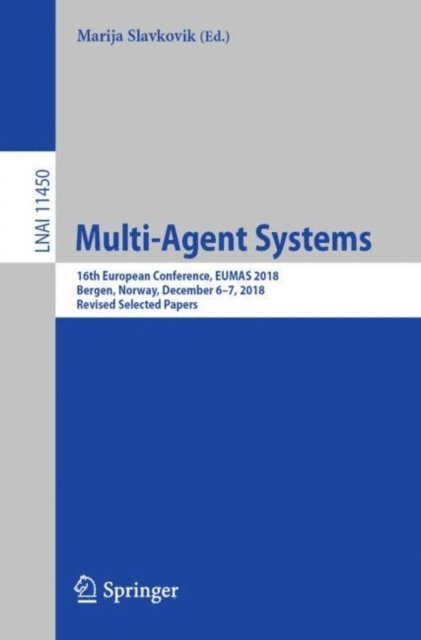 Marija Slavkovik - Multi-Agent Systems, E-bok