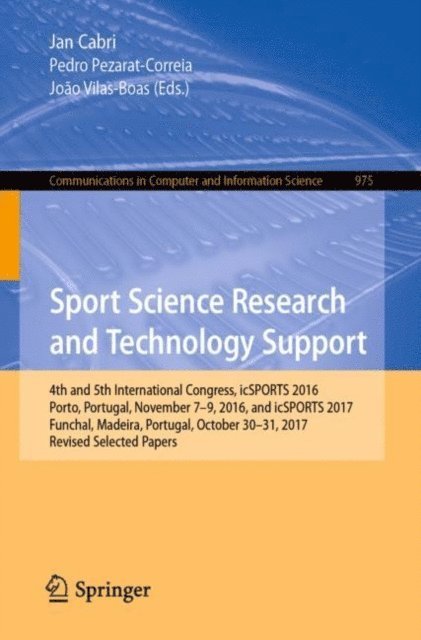 Joao Vilas-Boas, Pedro Pezarat-Correia, Jan Cabri - Sport Science Research and Technology Support, E-bok