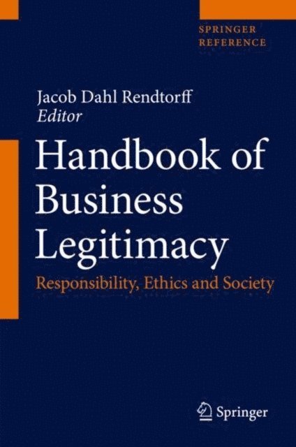 Jacob Dahl Rendtorff - Handbook of Business Legitimacy, E-bok