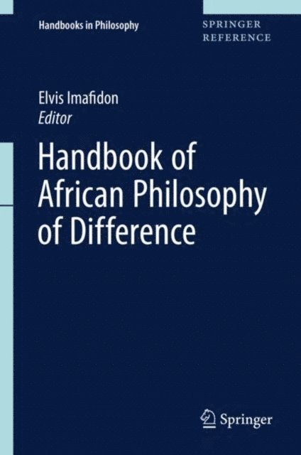 Elvis Imafidon - Handbook of African Philosophy of Difference, E-bok
