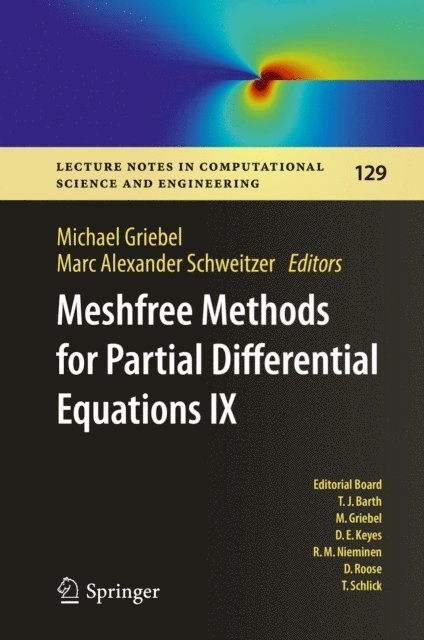 Marc Alexander Schweitzer, Michael Griebel - Meshfree Methods for Partial Differential Equations IX, E-bok