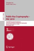 Public-Key Cryptography  PKC 2019