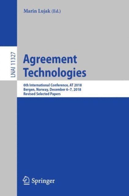 Marin Lujak - Agreement Technologies, E-bok. Tillgänglighet: Lägg i varukorg