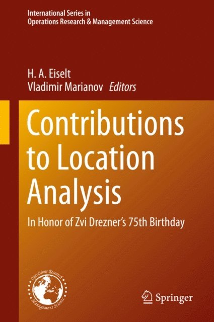 Vladimir Marianov, H. A. Eiselt - Contributions to Location Analysis, E-bok. Tillgänglighet: Lägg i varukorg