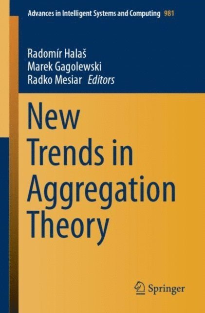 Radko Mesiar, Marek Gagolewski, Radomir Halas - New Trends in Aggregation Theory, E-bok