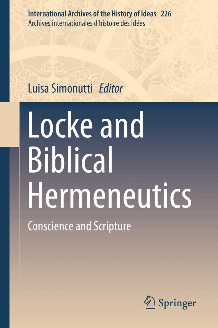 Luisa Simonutti - Locke and Biblical Hermeneutics, Inbunden
