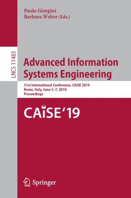Barbara Weber, Paolo Giorgini - Advanced Information Systems Engineering, E-bok
