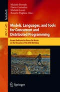 Models, Languages, and Tools for Concurrent and Distributed Programming