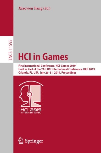 Xiaowen Fang - HCI in Games, E-bok