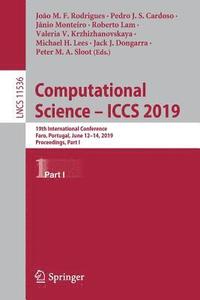 Computational Science  ICCS 2019