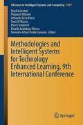 Methodologies and Intelligent Systems for Technology Enhanced Learning, 9th International Conference